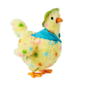 Electric stuffed toy dog forwards towards the back doll - toyestore