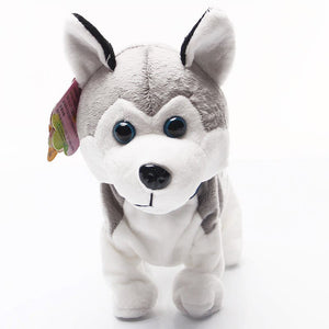 Electric stuffed toy dog forwards towards the back doll - toyestore